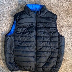Pacific Trail Black and Blue Puffer Vest XL